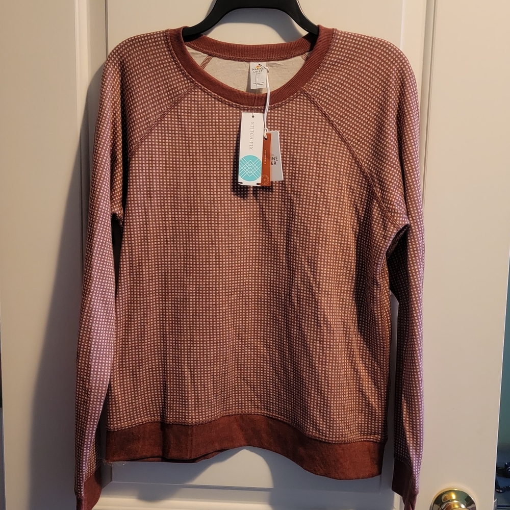 NWT Knit Raglan Top